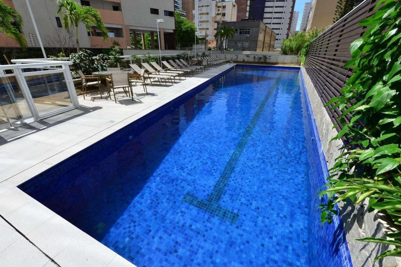 Flat No Mais Novo Edificio Conceito Com Linda Vista Mar !!! Lejlighed Fortaleza  Eksteriør billede